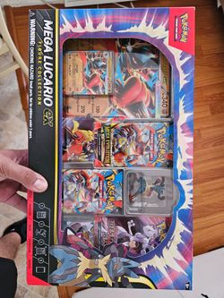 Mega Lucario EX Figure Collection Unopened