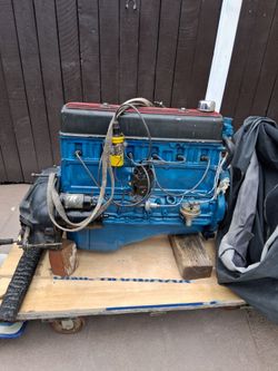 1962 chevy  235  motor