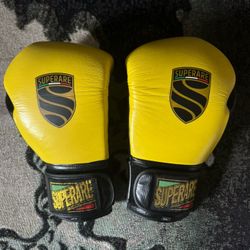 Superare S50 Italian Leather Boxing Gloves