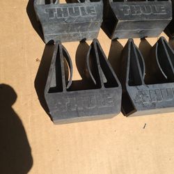 (8) Thule Bar Slide On Misc Slot Brackets 