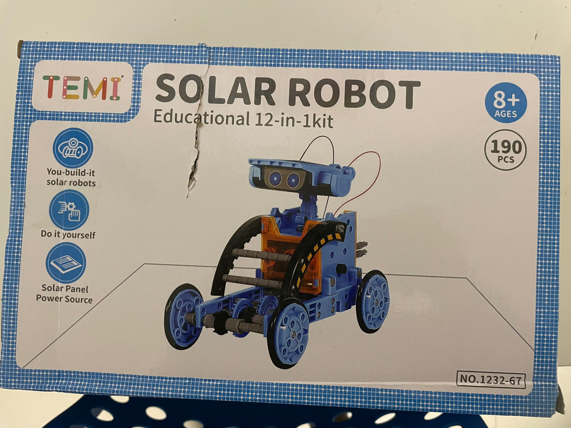 Temi Educational 12 In 1 Solar Robot
