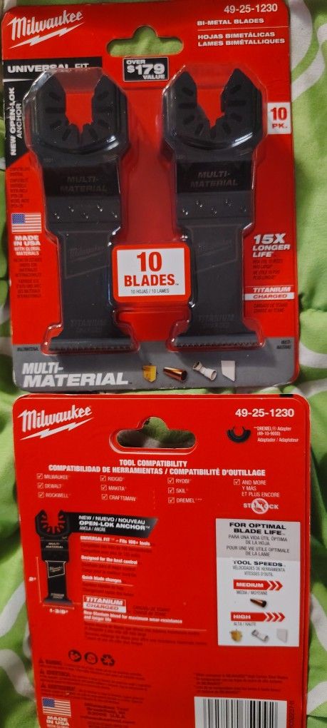 Milwaukee Multi-tool By Metal Blades