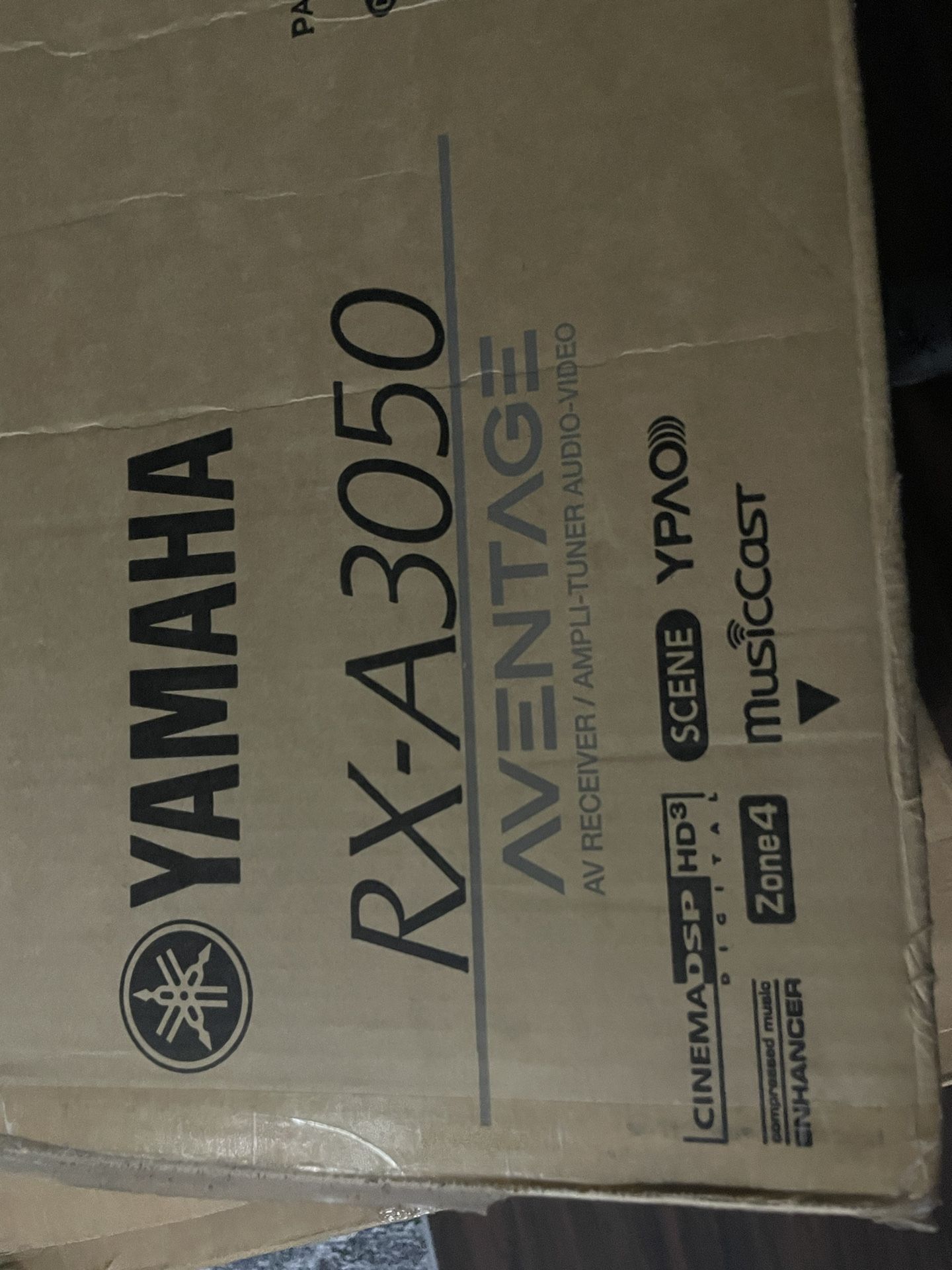 B&w Subwoofer And Yamaha Amp