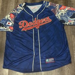 Los Angeles Dodgers Japanese Heritage Night SGA Jersey size XL
