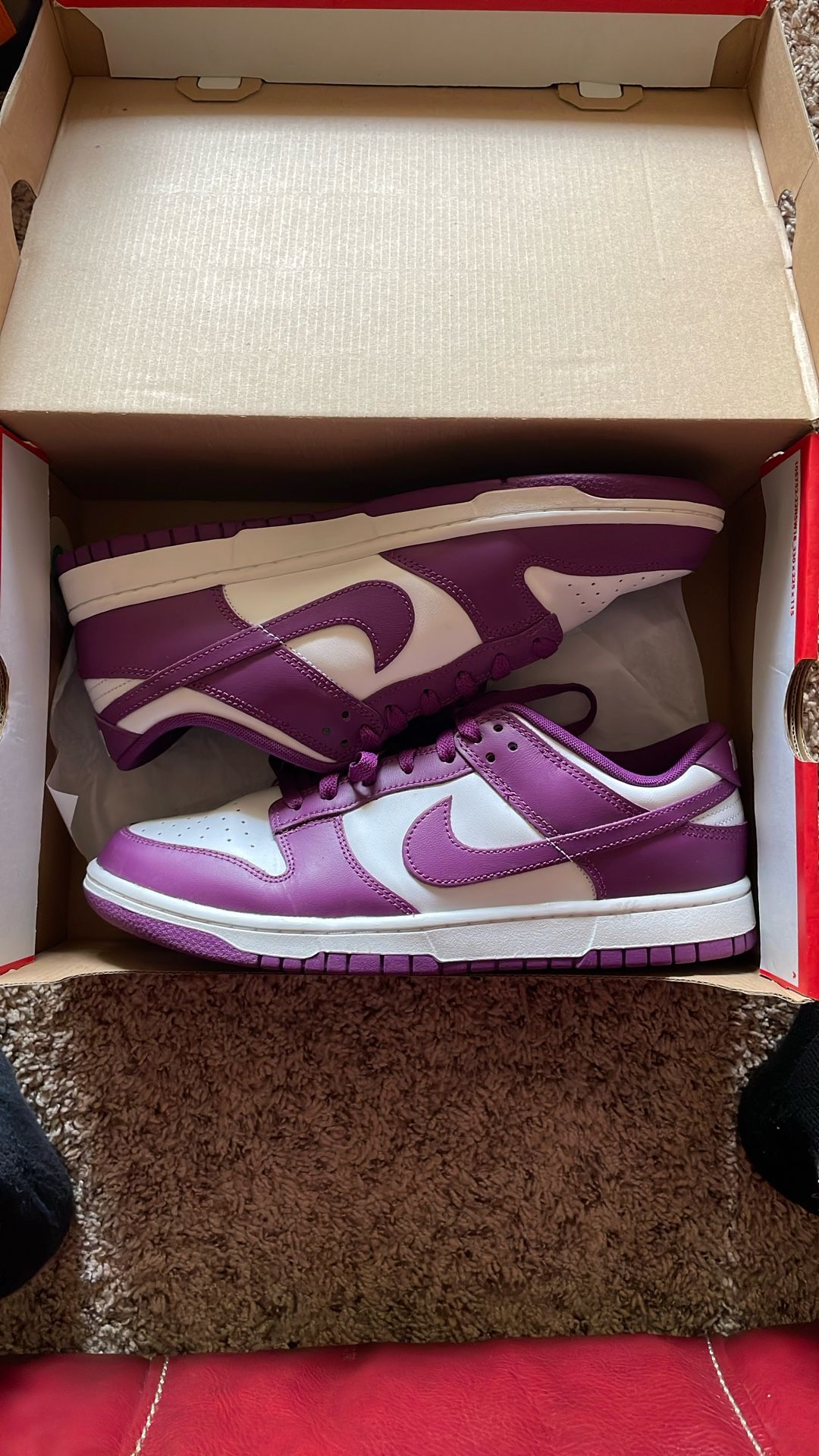 used nike men’s dunk low retros size 10.5