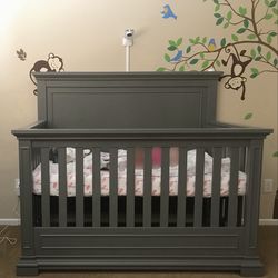 Crib and Mattress