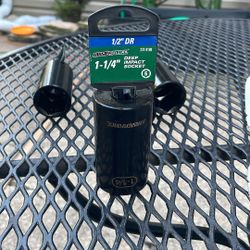 1/2” Dr 1-1/4” Deep Impact Socket 