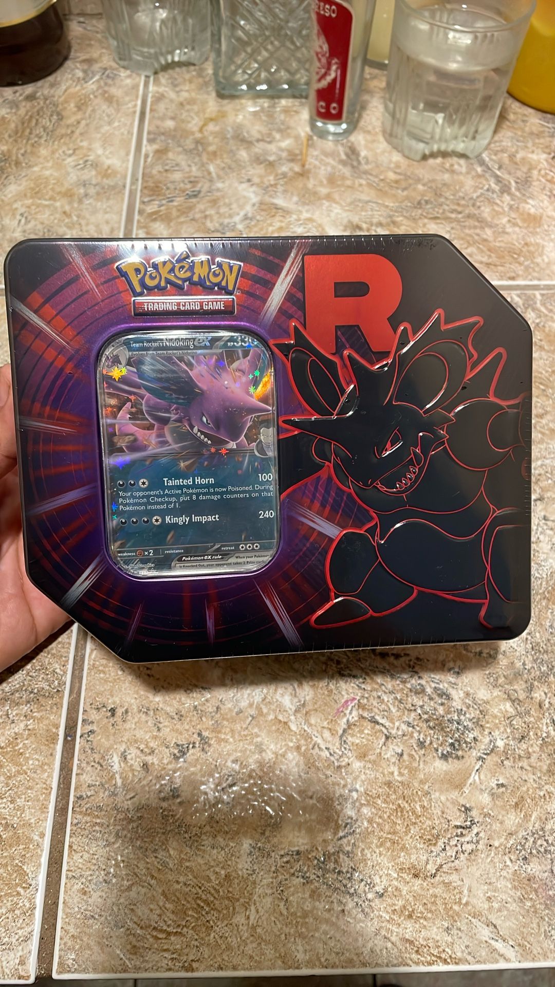 Destined Rivals Nidoking Ex Tin
