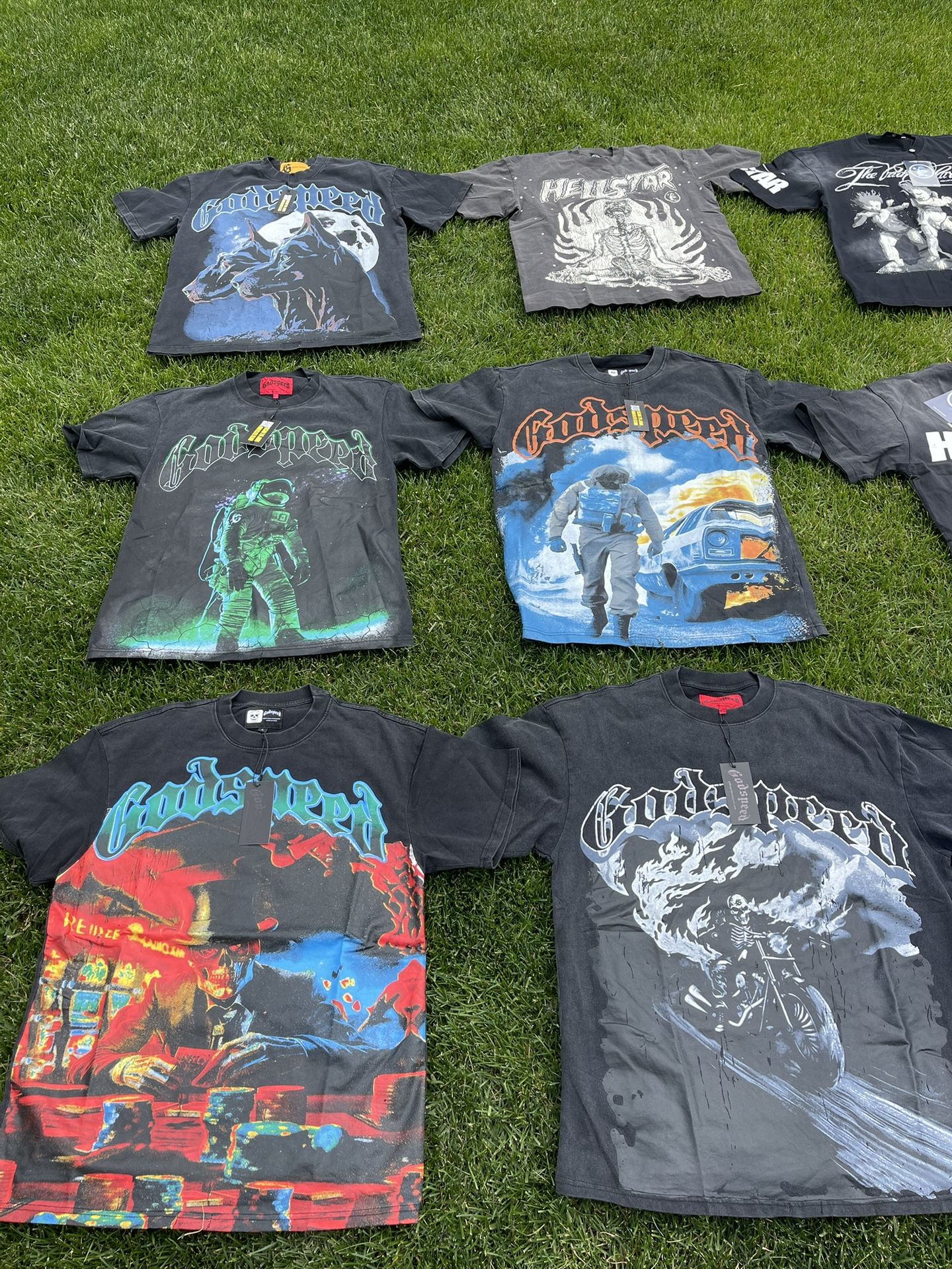 Godspeed And HELLSTAR T Shirts