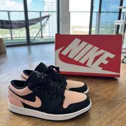 Jordan 1 Low Crimson Size 7.5 