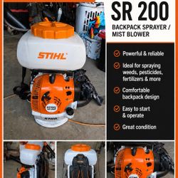 Backpack sprayer fertilizer