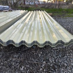 Comercial Metal Roofing Sheets 6ft 33.5 inch Width $24 Each.