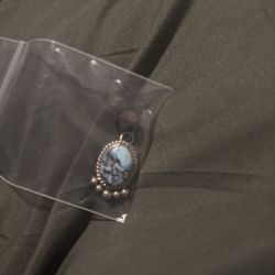 Golden Hills Turquoise Pendant 