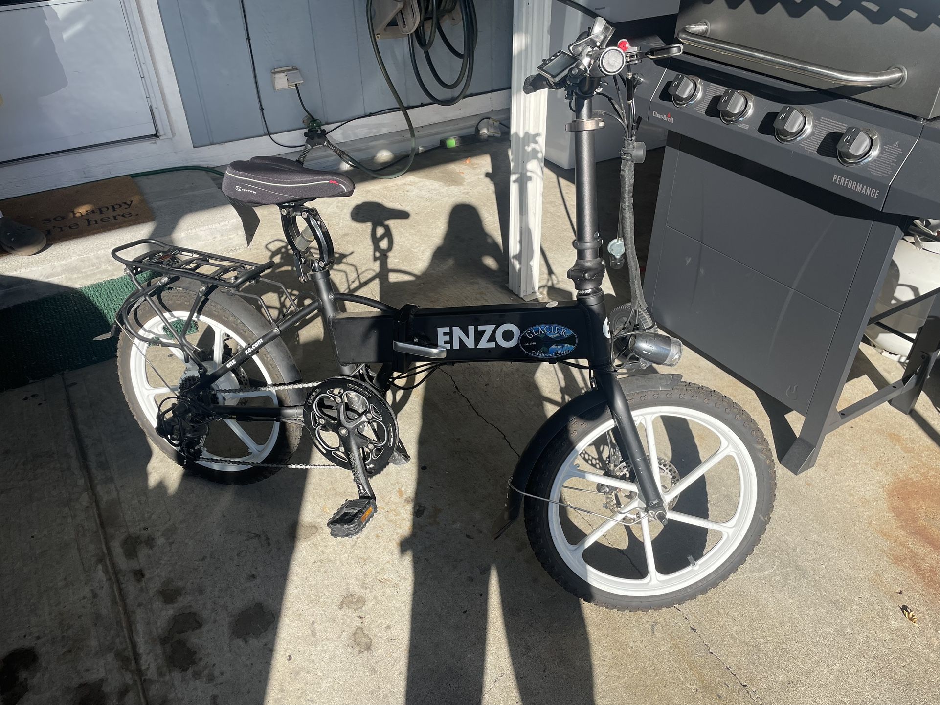 Enzo Electric Folding Bike