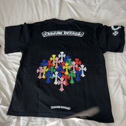 Multicolor Cross Chrome Hearts Tee