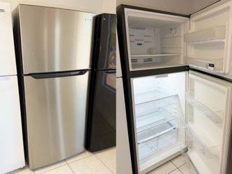 Refrigerator stainless steel warranty included ✅