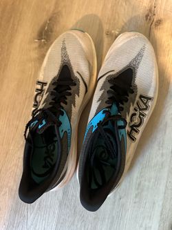 Size 8.5 Hoka Rocket X3 carbon plated sports running racing shoes