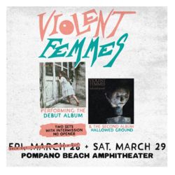 Concert tickets Violent Femmes