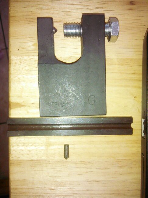 Strobel plunger tube staking tool