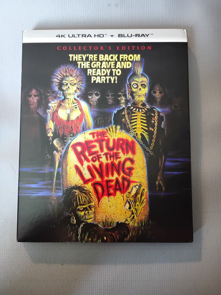 The Return Of The Living Dead Collector's Edition 4k + Bluray 