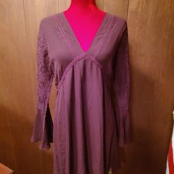 Altered State Deep Purple Mini Dress Size L