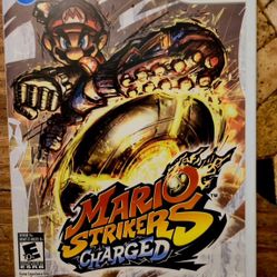 Wii Mario Strikers Charged. Complete With Manual. Check My Other Listings For More Games. 