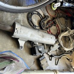 A BUNCH OF KLX PARTS