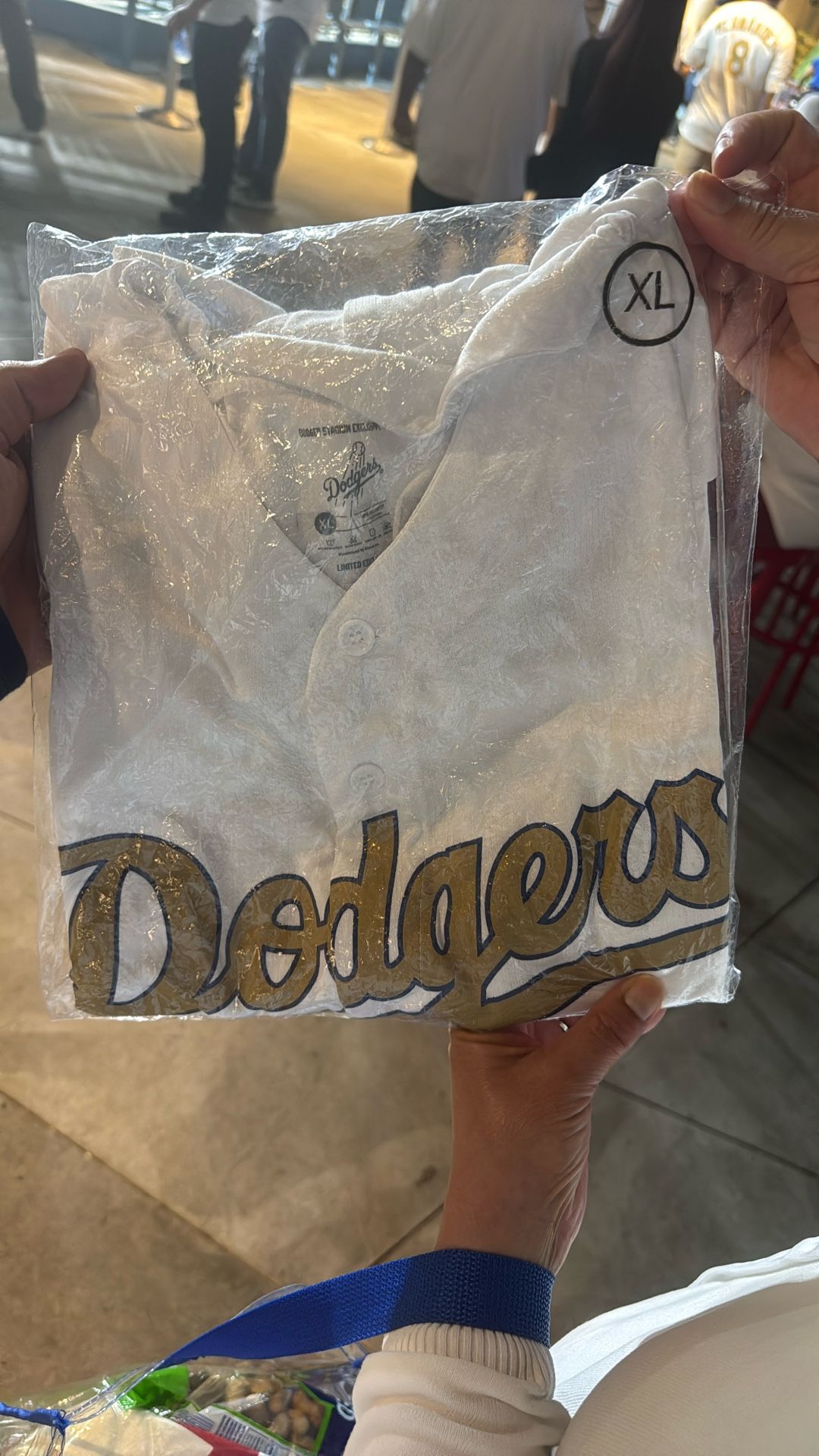 Dodgers Gold Jersey Giveaway Trade