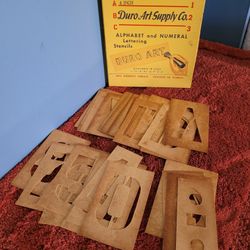 Vintage Duro Stencils 
