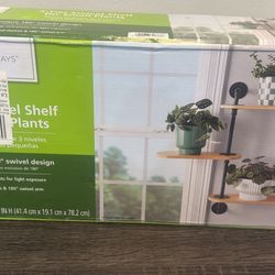 3 Tier Swivel Shelf For Small Plants