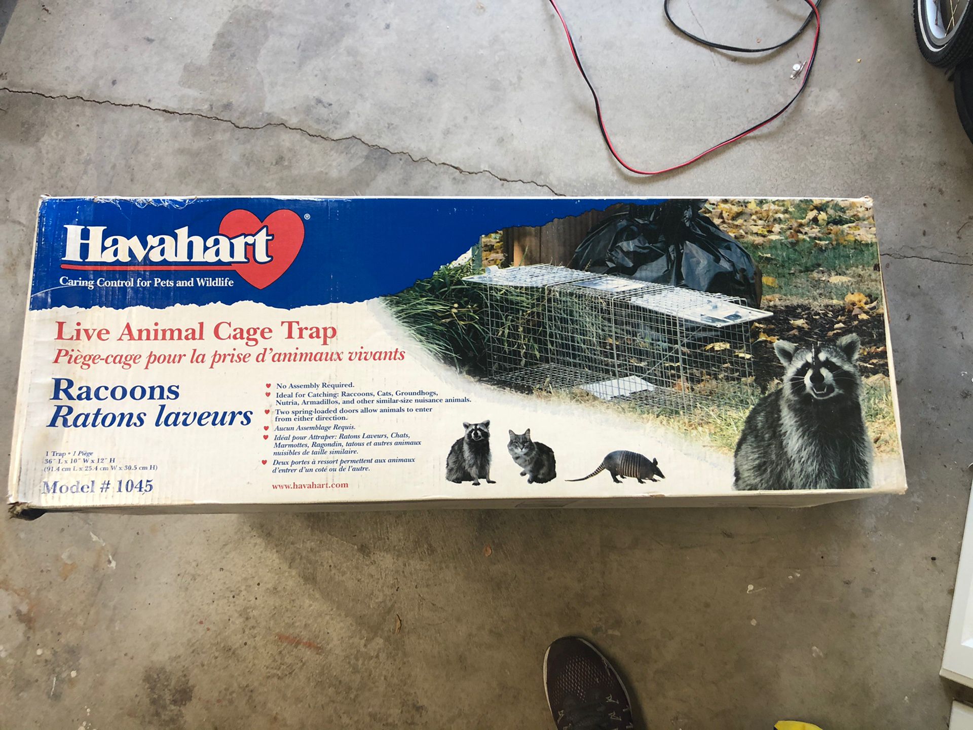 Havahart Model 1045Large 2 Door Animal Trap Racoon Opossums Fox Bobcat