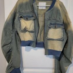 Denim Midriff 