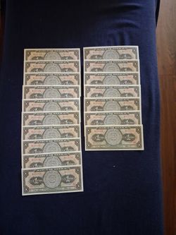 1967 Un Peso Calendario Azteca