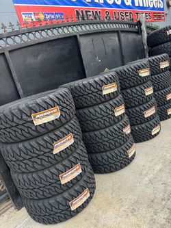 35x12.50r22 Arroyo tires nuevas con 50,000 millas de garantía las 4