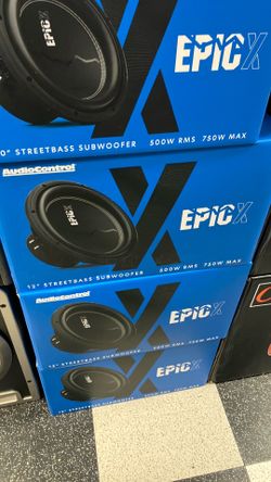 Audiocontrol  epic x 12 on sale today for 129.99