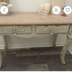 Wood Console/ Entry Table