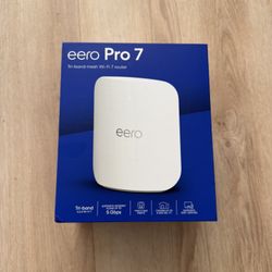 eero Pro 7 Tri-band Mesh Wifi Router - White