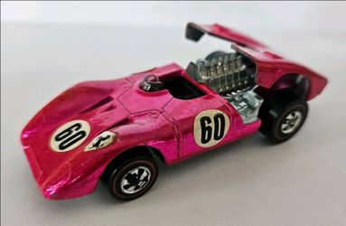 Hot Wheels Redline Hot Pink Ferrari 312p