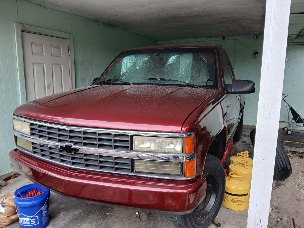 91 Chevy Step Side 305 Hi Output Runs Ac Work