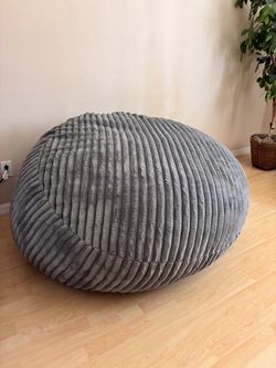 Gray Bean Bag Chair