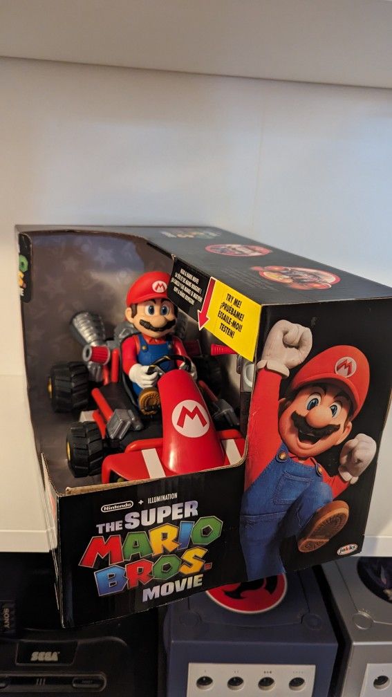 RC Kart Racer The Super Mario Movie car Figure Toy New Nintendo