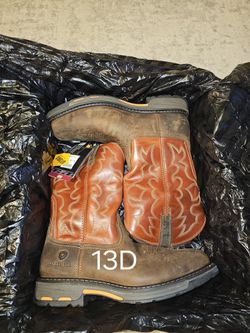 ARIAT COMPOSITE CONFORT SQUARE STEEL TOE PULL-UP BOOTS 