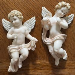 Vintage Cherub Wall Hangings