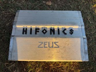 Hifonics Zeus Car Amplifier