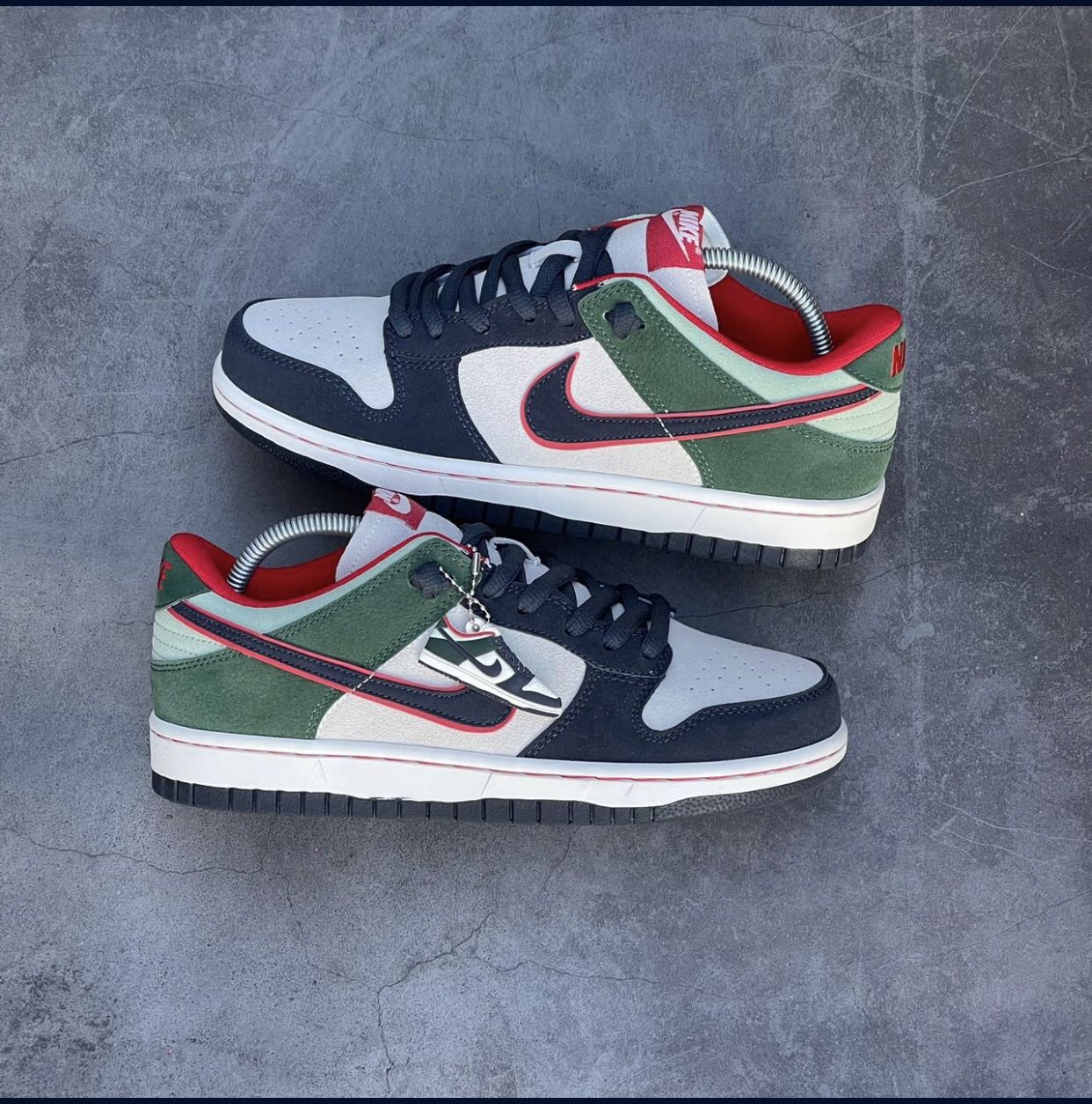 Nike SB Dunk Low x CDG x Otomo Katsuhiro Steamboy OST Green Blue Red Size 13.5