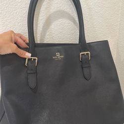 Kate Spade ♠️ Large Black Tote Bag -