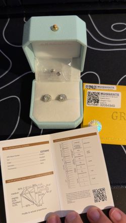 Moissanite Earrings