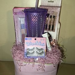Mothers Day Makeup Bag Basket 