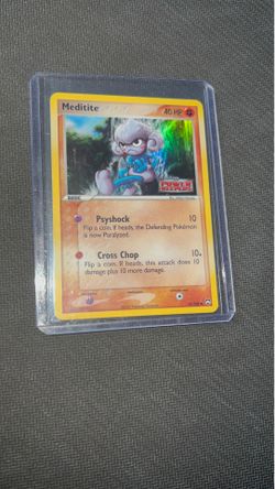 Pokemon Cards Power Keepers Meditite Reverse Holo