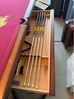 ASU Custom Olhausen Pool Table – Premium Slate Billiards Table